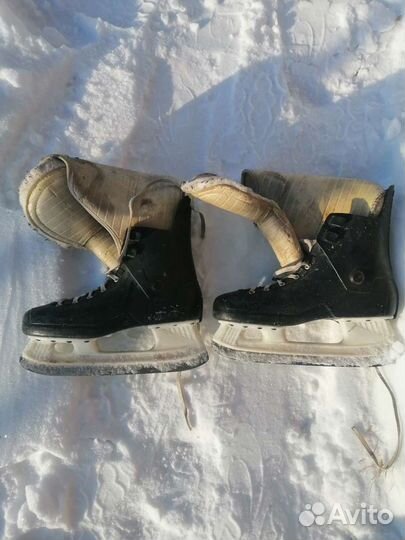 Коньки хоккейные 40р-р