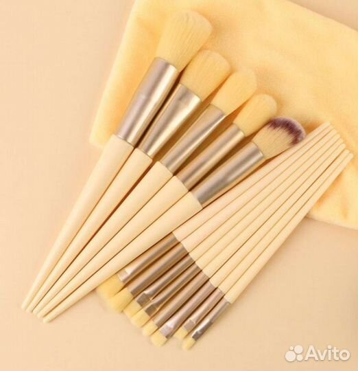 Новый набор кистей для макияжа 13 шт