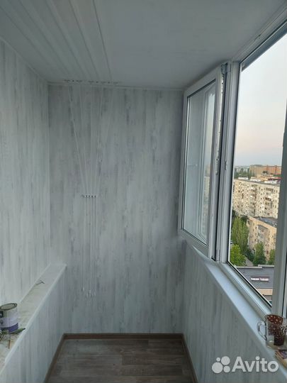 Отделка балкона