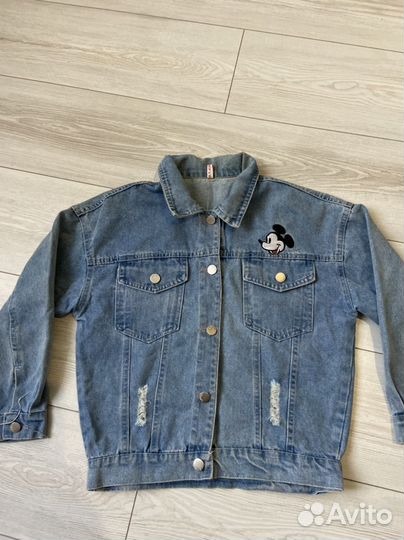 Джинсовая куртка для девочки