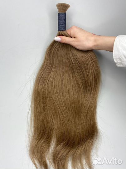 Волосы натуральные, 50см, надёжно