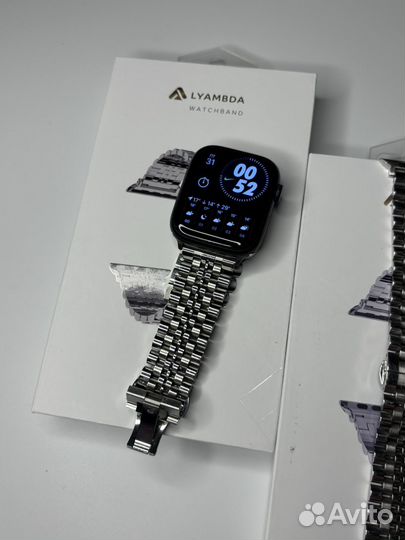 Ремешки из стали для Apple Watch 42-45mm