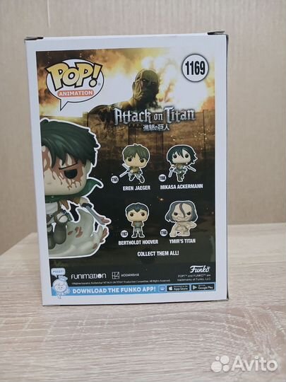 Funko pop 1169 Battle Levi