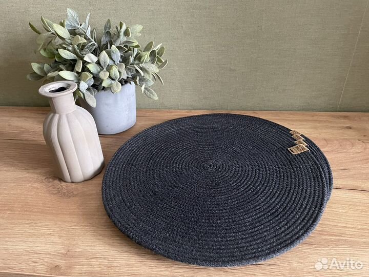 Столовые салфетки из шнура