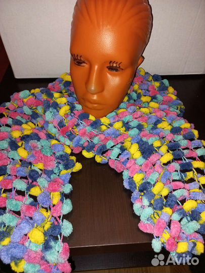 Вязанный шарф женский