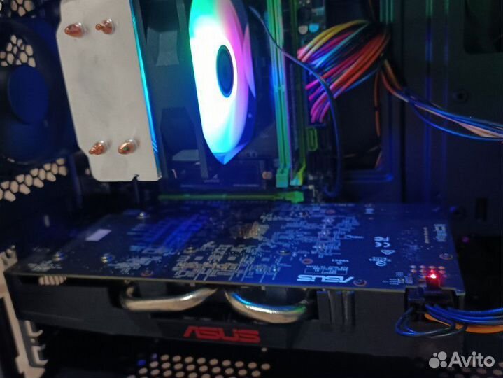 Видеокарта Asus AMD rx 570 8gb