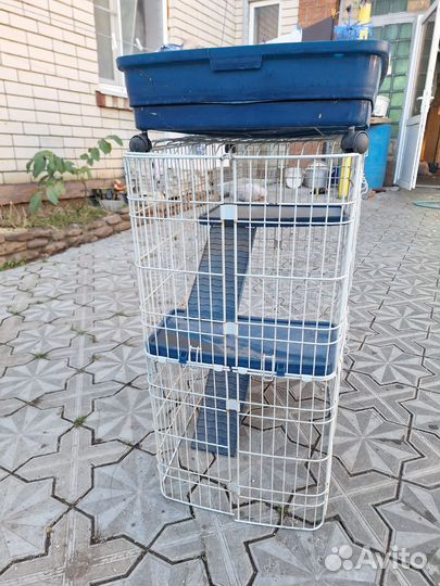 Клетка для шиншиллы бу