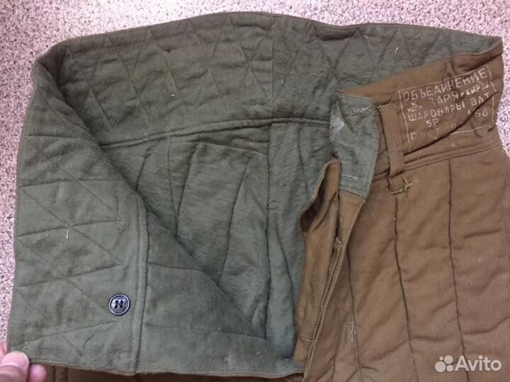 Шаровары ватные времен СССР 52 размер