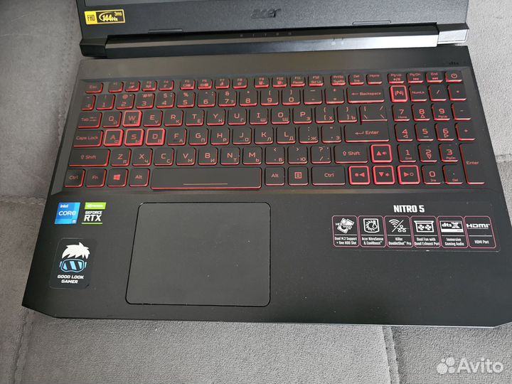 Игровой Acer nitro 5 RTX3050Ti