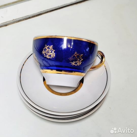 Фарфоровая посуда времён СССР (разн. заводы)