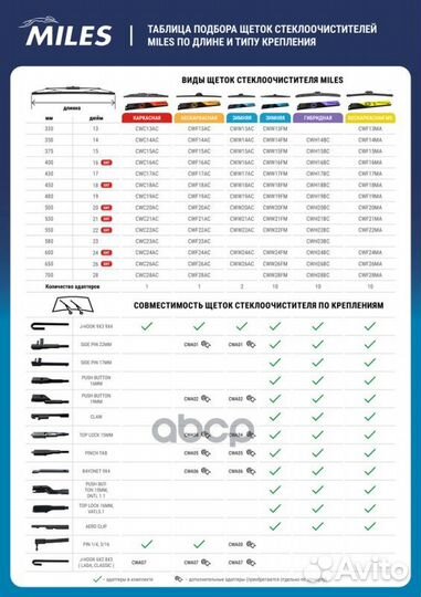 Щетка стеклоочистителя зимняя 350 мм (14 дюймов)