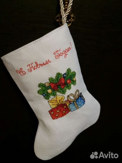 Новогодние сапожки