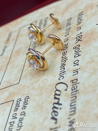 Cartier серьги