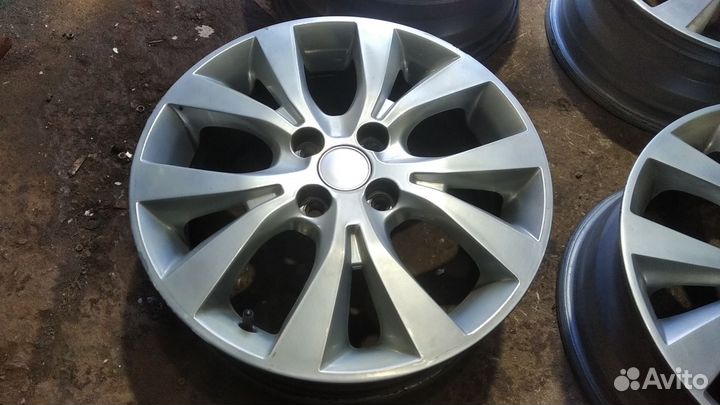 Литые диски r16 4x100 Solaris Rio