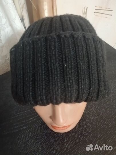Шапка мужская(ручная вязка)