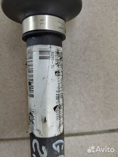 Привод передний левый в сборе Mondeo 4 2,0TDCi