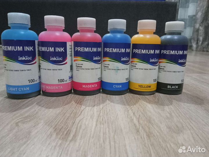 Чернила для принтера epson