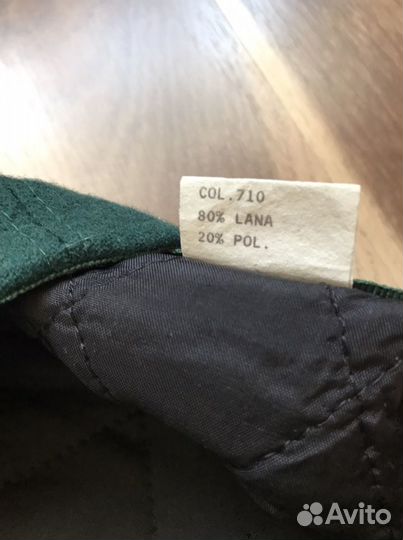 Кепка из шерсти