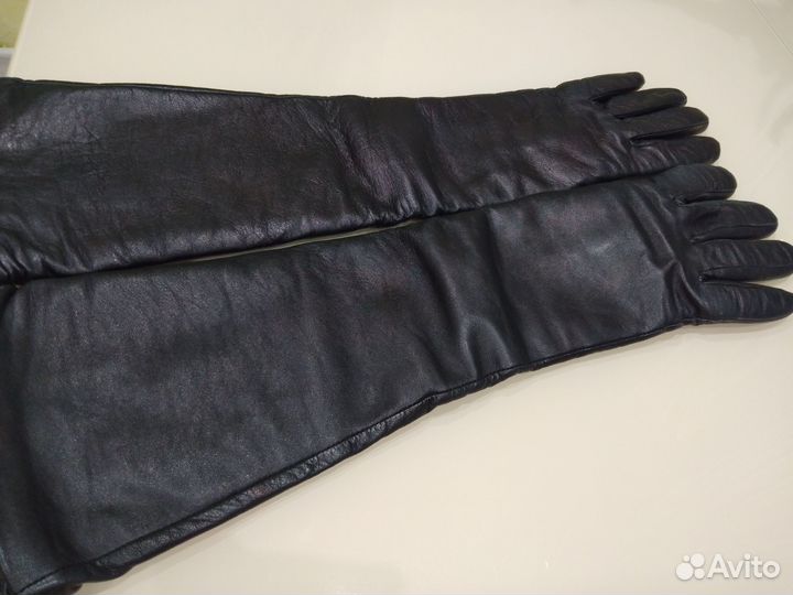 Перчатки длинные размер 7