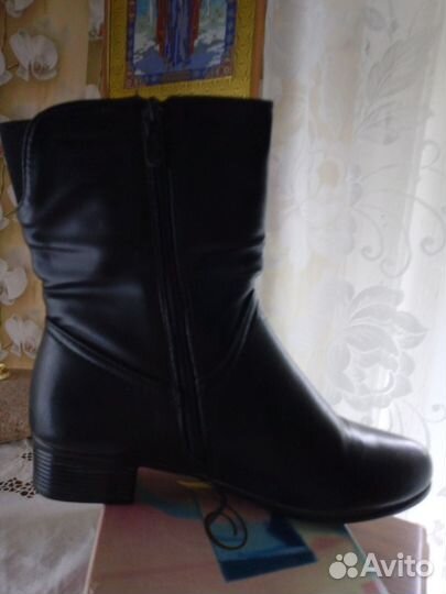 Полусапожки(ботильоны) демисезонные.Размер 40-41