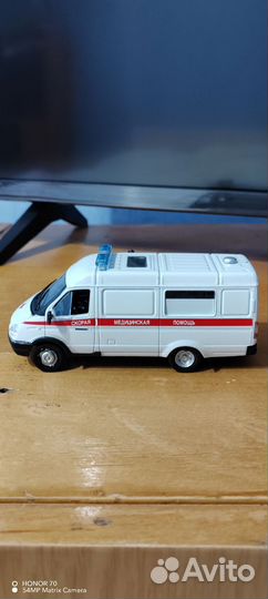 Газ 32214 Газель Скорая 1/43