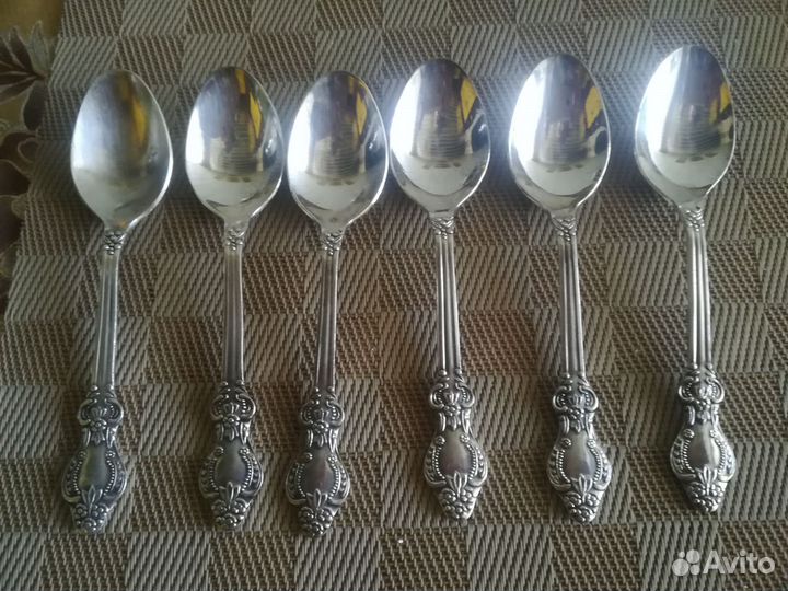 Ложки чайные. Троянда