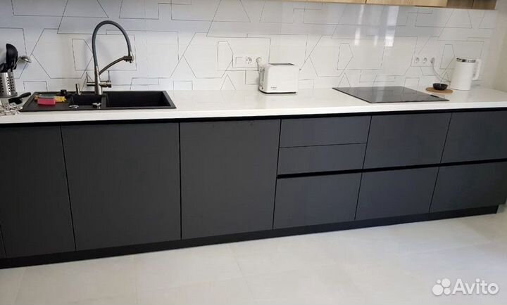 Кухня в стиле хай тек на заказ