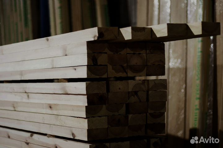 Капитальные постройки с брусом из лиственницы