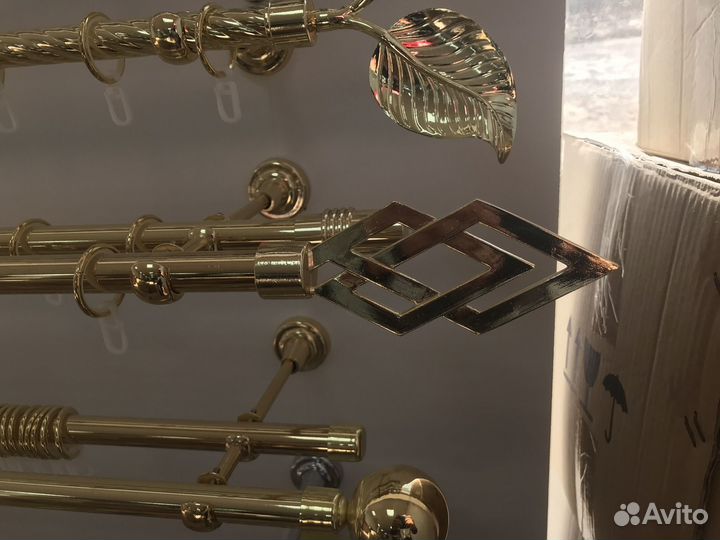 Карнизы для штор,кованые, металлические, круглые