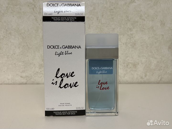 Dolce Gabbana Light Blue Love Is Love