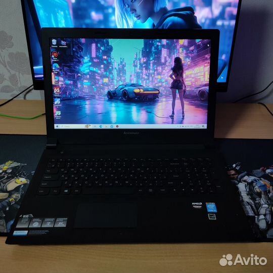 Быстрый Ноутбук Lenovo i5/2 видеокарты/6gb/ssd