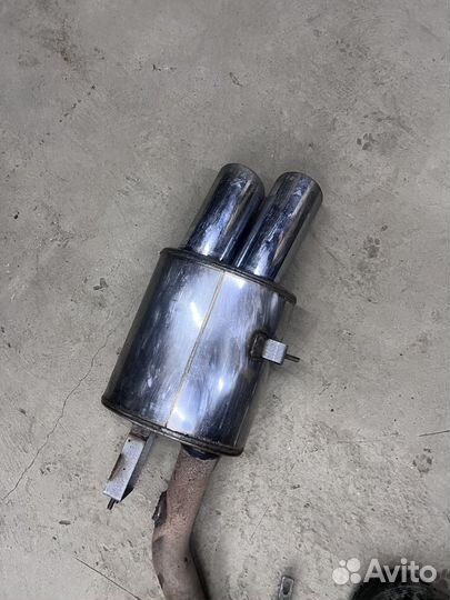 Выхлоп hamann bmw f10