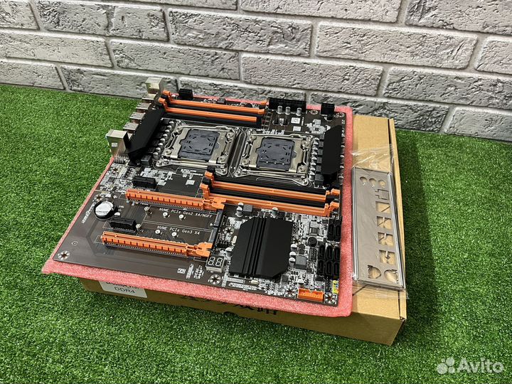 Maтеринскaя плaтa Kllisre X99 Dual ZX-DU99D4 v1.31