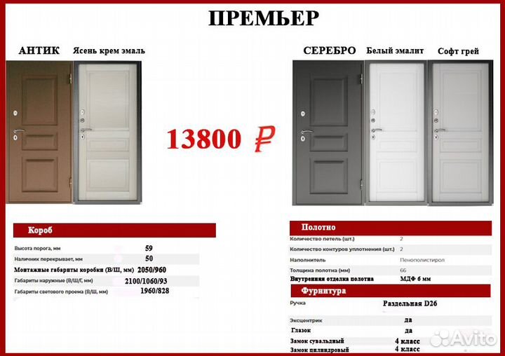 Металлические входные двери