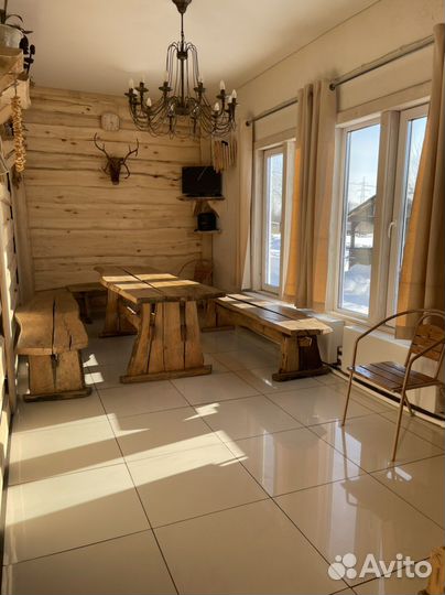 Аренда бани на дровах в стиле лешего