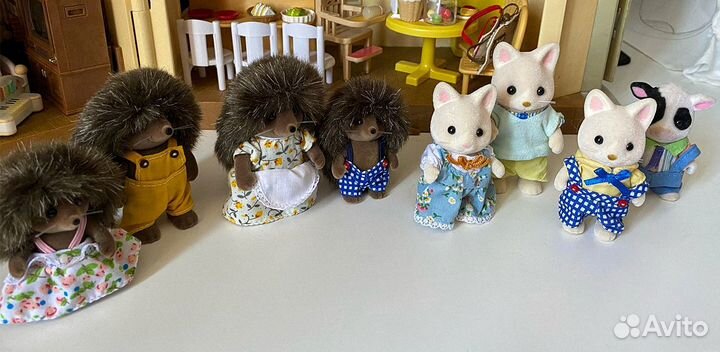 Sylvanian families семьи