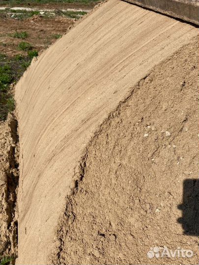 Песок карьерный речной