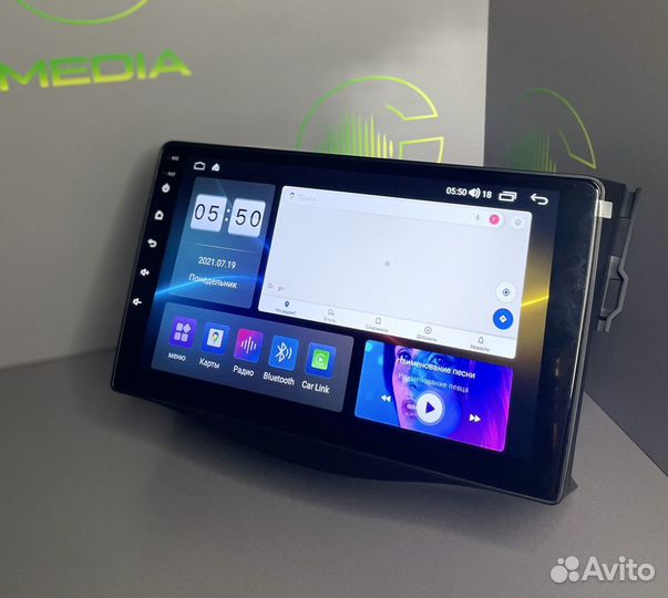 Магнитола для Toyota rav 4, 3/32Gb,CarPlay, 4G