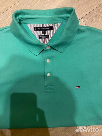 Футболка Поло tommy hilfiger xl оригинал