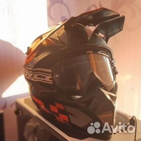 Шлем для мотоцикла кроссовый