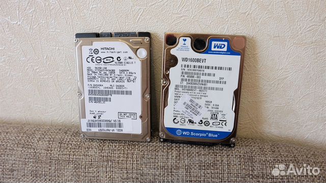 Жесткий диск HDD WD Blue 160Gb 2.5