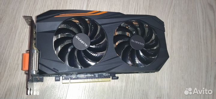 Видеокарта gigabyte aorus RX570 4GB 256bit