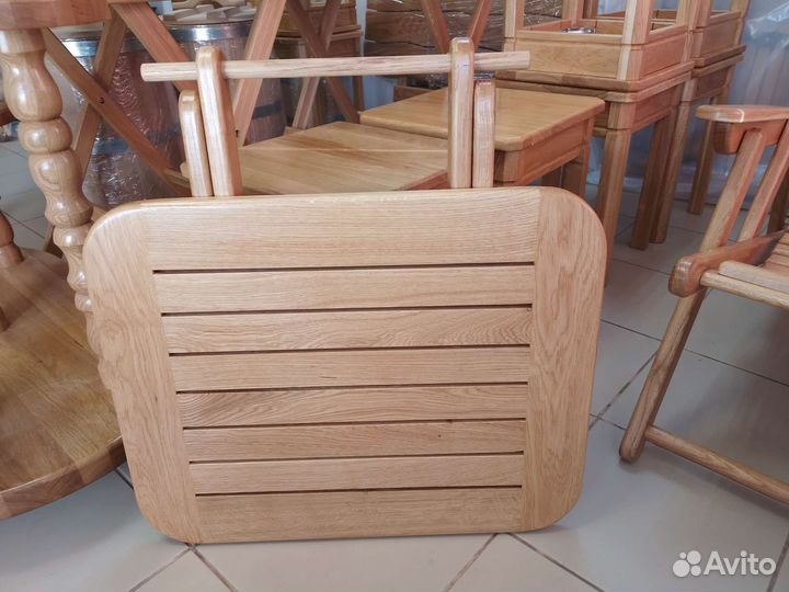 Журнальный столик из массива дуба (раскладной )