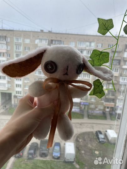 Зайка игрушка ручной работы