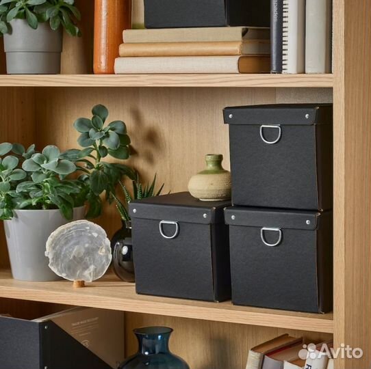 IKEA коробка с крышкой, корзина икеа