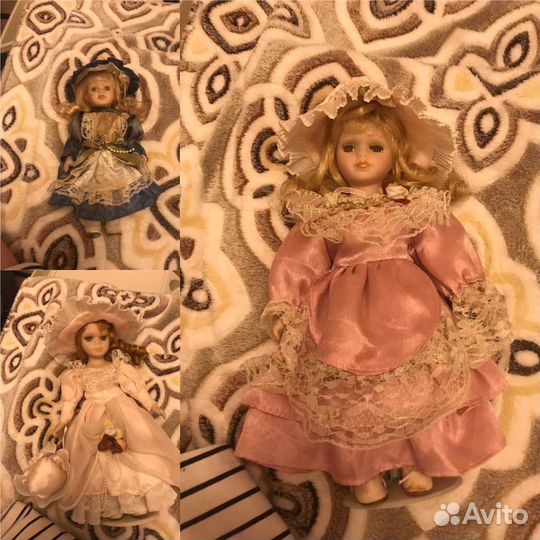 Кукла фарфоровая