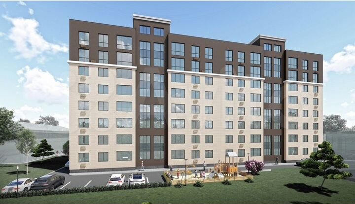 3-к. квартира, 93,8 м², 6/8 эт.