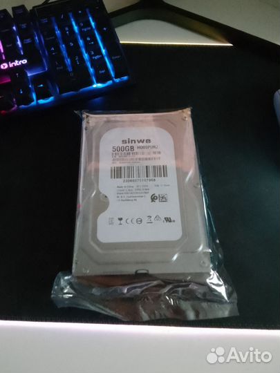 Новый жесткий диск 500 GB