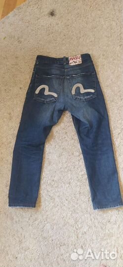 Джинсы evisu винтажные
