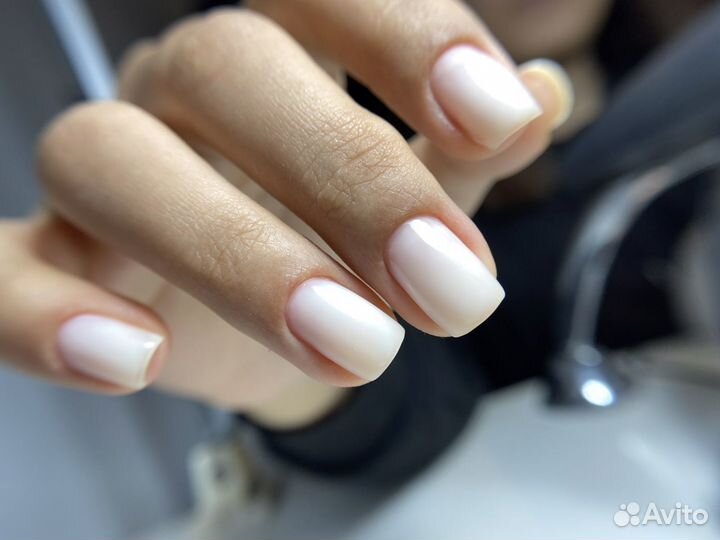 Маникюр с покрытием гель лак